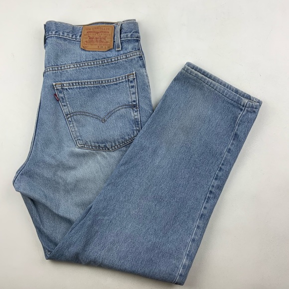 Vintage Levi’s 550 High Waist Jeans 38x32 - Picture 1 of 8